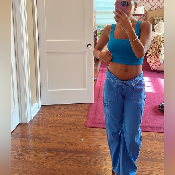 Blue lioness cargo jeans - Picture 2 of 2